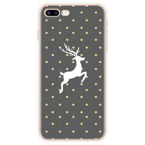 Case For iPhone 11 Pro Max 6 6S 7 8 Plus X XR 5 5S SE  Christmas New Year Deer TPU Cover