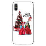 Girl Boss Black Brown Hair Queen High heels Case For iPhone 11