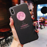 Moskado Aircraft Moon Phone Case For iphone 11 7 8 6s Plus X