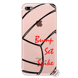 Volleyball Sports Soft Silicone Phone Shell Case for iPhone 11/ XR/ 8/ 7